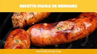 Recette facile de saucisse merguez maison  La Décapsule [upl. by Caril]