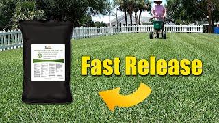 FAST Release Summer Lawn Fertilizer  When to Use [upl. by Rask]