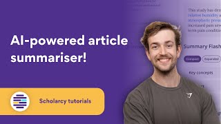 AIpowered article summarizer makes reading academic text easier and takes less time [upl. by Eniladam]