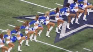 2013 Dallas Cowboys Cheerleader Sept8 ATampT Stadium [upl. by Starlene]