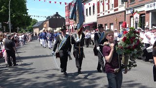 Frühkirmes in Bettrath 2024  Parade der Männerbruderschaft [upl. by Elda657]