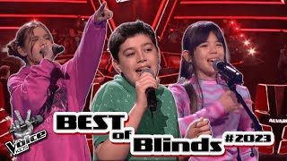 The best Blind Auditions 2023  The Voice Kids 2023 [upl. by Finnie148]