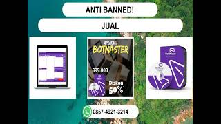 Anti Banned 085749213214 Jual botmaster wa blast Makassar [upl. by Stanislaw787]