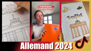 Page de garde d’allemand 20242025 [upl. by Reddy]