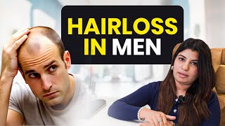 Why Men Lose Hair Causes amp Factors 🤔  Hair Loss in Men  New Roots [upl. by Louie]