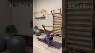 Hip Mobility  T Rotation  Banded [upl. by Llertnahs]