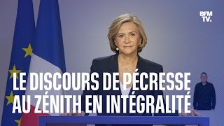 Le discours de Valérie Pécresse au Zénith de Paris en intégralité [upl. by Catrina156]