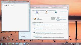 como quitar la contrseña de red en windows 7flv [upl. by Ayeki]