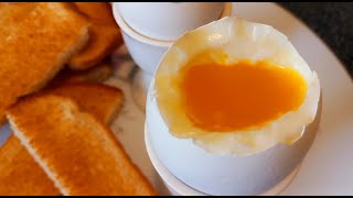 Air Fryer Dippy Eggs and Soldiers  How to make Perfect Soft Boiled Eggs [upl. by Gnanmos]