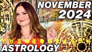 November 2024 Astrology [upl. by Amsaj]