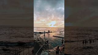 Bronte Baths Sunrise Sydney BronteBeach 🌅 [upl. by Cordie]