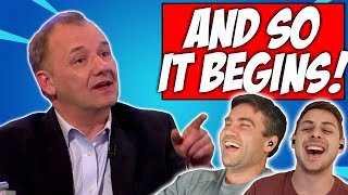 Did Bob Mortimer Set Fire To His House With Fireworks  WILTY Reaction [upl. by Ydisac]