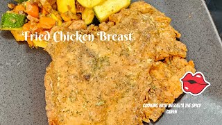 Crunchy Fried Chicken Breast With MSMK Sauce Pan Magic msmkfriedchicken [upl. by Rihaz]