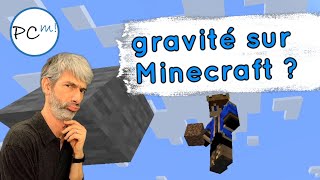 Jai calculé la gravité sur Minecraft  Exercice de Terminale spécialité physique [upl. by Brandtr981]