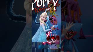 Poppy Playtime Edit  Poppy Playtime Vs Frozen Elsa shortspoppyplaytimechapter1 editfrozen [upl. by Odnala]