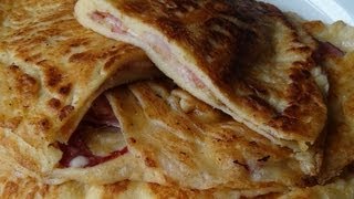 Pfannkuchen mit Speck und Käse [upl. by Guss]