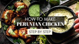 Peruvian Chicken with Aji Verde [upl. by Pallas]