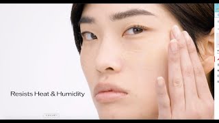 Before After with SYNCHRO SKIN SELFREFRESHING Foundation  SHISEIDO [upl. by Det]