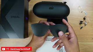 Unboxing Video  XREAL Air AR Glasses  Whats in the box [upl. by Enasus]