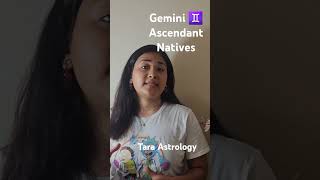 Gemini Ascendant taraastrology [upl. by Cohbert]