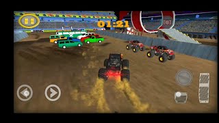 Extreme monster truck stunt parking driving school gameplay TotalGaming093 [upl. by De]