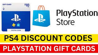 PS4 Codes  Ps4 Discount Codes 2023  PlayStation Gift Cards [upl. by Ramat359]