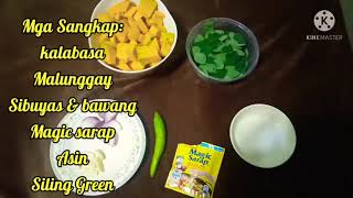 GINISANG KALABASAMY SIMPLE RECIPEMRS ARLENE [upl. by Lodnar168]