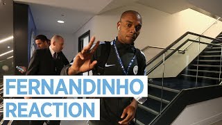 FERNANDINHO REACTION  City 20 Shakhtar Donetsk  Champions League 201718 [upl. by Dessma840]