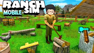 Some RANCH SIMULATOR 🚜 in MOBILE [upl. by Suh762]