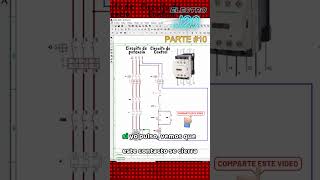 Sabes como realizar una enclavamiento eléctrico en control de arranque y paro de un motor trifásico [upl. by Ardnoik288]