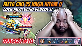 Meta Ciki Vs Naga Hitam  Lock Miya Bang Pascol Sampe Stress🤣🤣 Tragedi 18 [upl. by Yevre]