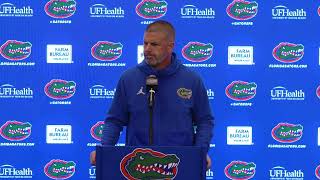 Florida Gators Football Press Conference 11112024 [upl. by Yrome]