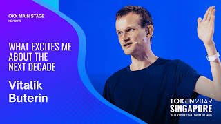 Vitalik Buterin  What Excites Me About the Next Decade  TOKEN2049 Singapore 2024 [upl. by Iadrahc]