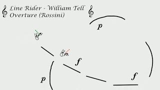 Line Rider 7  William Tell OverturequotThe Lone Rangerquot Rossini [upl. by Nidak]