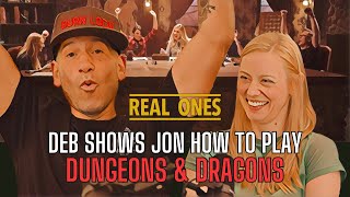 Deborah Ann Woll Teaches Jon Bernthal Dungeons and Dragons [upl. by Lore]