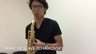 Tchaikovsky  Marche Slave Saxophone [upl. by Meara]