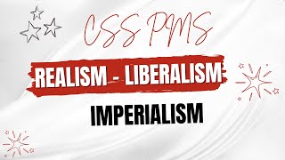 Realism in International Relations  Realism vs Idealism  Liberalism and Neoliberalism [upl. by Hymen]