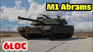 6Loc  M1 Abrams  War Thunder [upl. by Humpage]