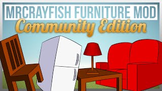 MrCrayfishs Furniture Mod Community Edition Announcement [upl. by Aiotal661]