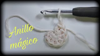 Crochet para principiantes ⭕️⭕️ Anillo mágico ⭕️⭕️ [upl. by Esinrahc]