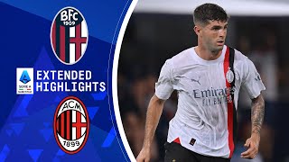 Bologna vs Milan Extended Highlights  Serie A  CBS Sports Golazo [upl. by Bluefarb]