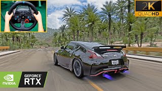 Nissan 370Z Nismo  Logitech G29 Steering wheel gameplay  Forza Horizon 5 [upl. by Profant]