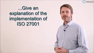 ISO 27001 Lead Implementer Course  Advisera FREE course [upl. by Aronaele372]