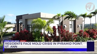 Residents Face Mold Crisis in Pyramid Point St Ann  TVJ News [upl. by Wentworth]