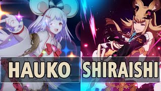 GBVSR🔥Hauko Vikala Vs Shiraishi Metera🔥 High Level Gameplay [upl. by Yde]