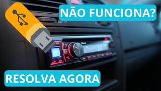 Pendrive não funciona no som do carro RESOLVIDO [upl. by Thetisa26]