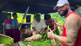 Authentic Samoan Catch and Cook Experience 🇼🇸  Its All Eats [upl. by Salema]