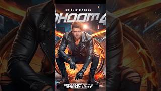 DHOOM 4 Movie Official Poster  Hrithik Roshan dhoom [upl. by Renell]