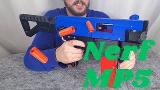 Nerf MP5 Gameplay  Workshop Firefight [upl. by Yalahs4]