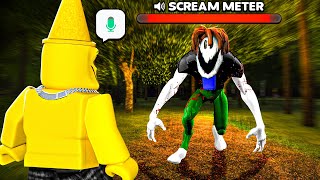 If You Scream This Roblox Game Gets More Scary [upl. by Tsenre]